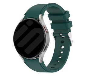 Strap-it Bracelet silicone connexion parfait Samsung Galaxy Watch 6 - 40mm (vert foncé)