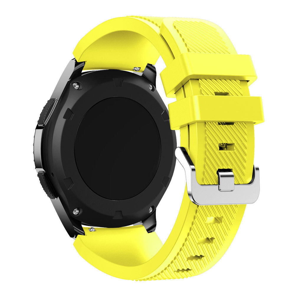 Strap-it Strap-it Bracelet silicone Samsung Galaxy Watch 6 - 40mm (jaune)