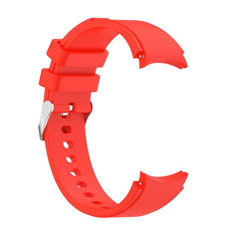 Strap-it Strap-it Bracelet silicone connexion parfait Samsung Galaxy Watch 6 - 40mm (rouge clair)