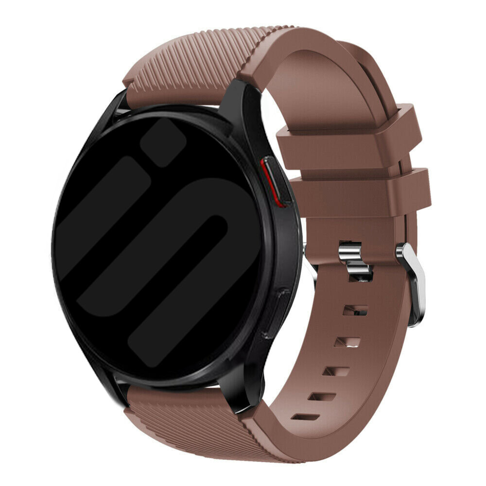 Strap-it Strap-it Bracelet silicone Samsung Galaxy Watch 6 - 40mm (marron café)