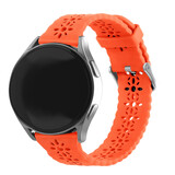Strap-it Bracelet silicone à motifs Samsung Galaxy Watch 6 - 40mm (orange)