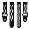 Strap-it Strap-it Bracelet sport Samsung Galaxy Watch 6 - 40mm (noir/gris) Strap-it Strap-it Bracelet sport Samsung Galaxy Watch 6 - 40mm (noir/gris)