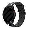 Strap-it Strap-it Bracelet silicone robuste Samsung Galaxy Watch 6 - 40mm (noir/blanc) Strap-it Strap-it Bracelet silicone robuste Samsung Galaxy Watch 6 - 40mm (noir/blanc)