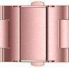 Strap-it Strap-it Bracelet acier Samsung Galaxy Watch 6 - 40mm (rose) Strap-it Strap-it Bracelet acier Samsung Galaxy Watch 6 - 40mm (rose)