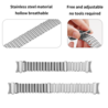 Strap-it Strap-it Bracelet acier loop Samsung Galaxy Watch 6 - 40mm (argent) Strap-it Strap-it Bracelet acier loop Samsung Galaxy Watch 6 - 40mm (argent)