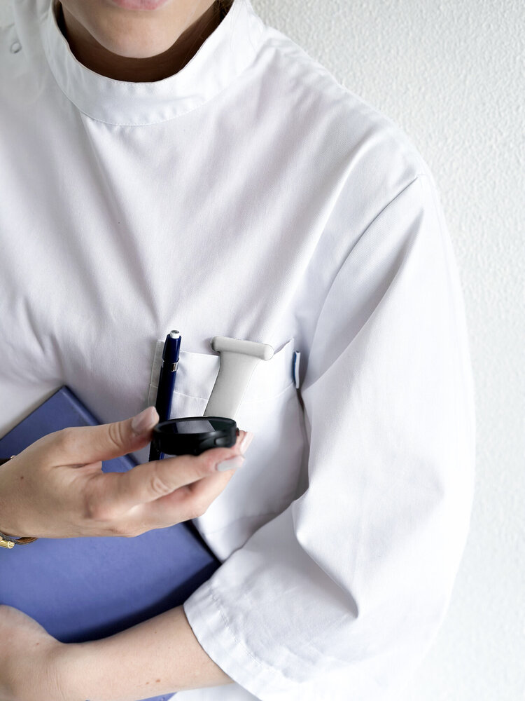 Strap-it Strap-it Bracelet pour infirmière Samsung Galaxy Watch 6 - 40mm (blanc)