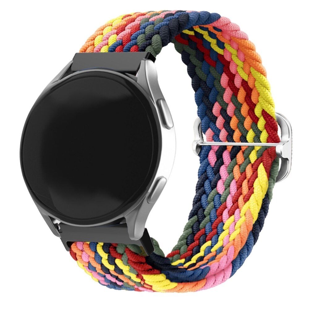 Strap-it Strap-it Bracelet nylon tissé Samsung Galaxy Watch 6 - 40mm (multicolore) Strap-it Strap-it Bracelet nylon tissé Samsung Galaxy Watch 6 - 40mm (multicolore)