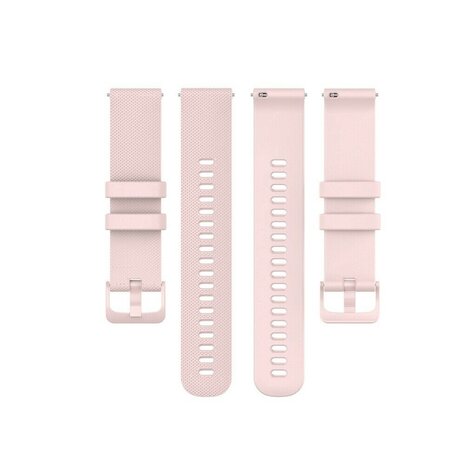 Strap-it Strap-it Bracelet silicone de luxe Samsung Galaxy Watch 6 - 44mm (rose)