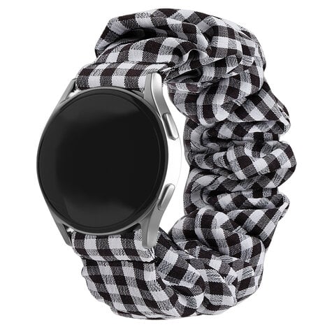 Strap-it Strap-it Bracelet chouchou Samsung Galaxy Watch 6 - 44mm (à carreaux)