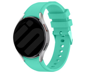 Strap-it Bracelet silicone connexion parfait Samsung Galaxy Watch 6 - 44mm (aqua)