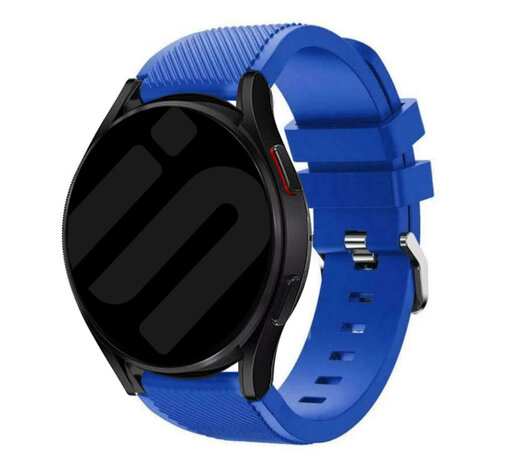Strap-it Strap-it Bracelet silicone Samsung Galaxy Watch 6 - 44mm (bleu)