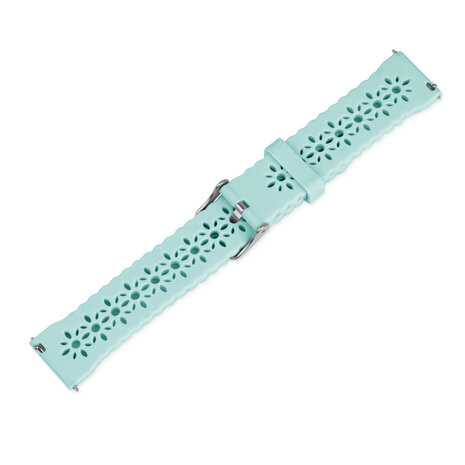 Strap-it Strap-it Bracelet silicone à motifs Samsung Galaxy Watch 6 - 44mm (océan vert)