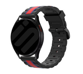 Strap-it Bracelet édition spéciale Samsung Galaxy Watch 6 - 44mm (noir/rouge)