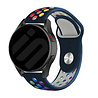 Strap-it Strap-it Bracelet sport Samsung Galaxy Watch 6 - 44mm (bleu foncé/colorée) Strap-it Strap-it Bracelet sport Samsung Galaxy Watch 6 - 44mm (bleu foncé/colorée)