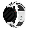 Strap-it Strap-it Bracelet sport Samsung Galaxy Watch 6 - 44mm (blanc/noir) Strap-it Strap-it Bracelet sport Samsung Galaxy Watch 6 - 44mm (blanc/noir)