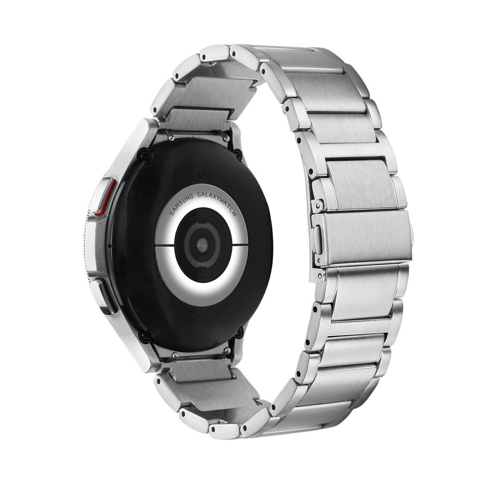 Strap-it Strap-it Bracelet titane Samsung Galaxy Watch 6 - 44mm (argent)