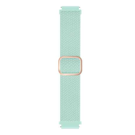 Strap-it Strap-it Bracelet nylon tissé Samsung Galaxy Watch 6 - 44mm (turquoise)