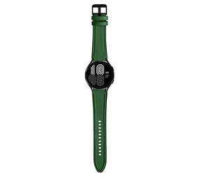Strap-it Bracelet hybride cuir Samsung Galaxy Watch 6 Classic 43mm (vert)