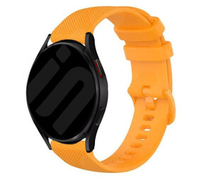Strap-it Bracelet silicone de luxe Samsung Galaxy Watch 6 Classic 43mm (orange)