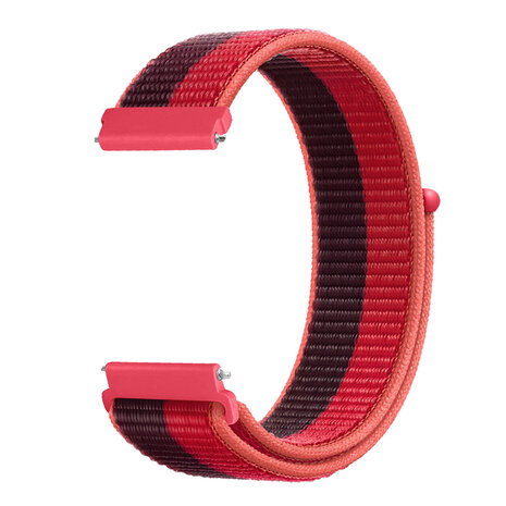 Strap-it Strap-it Bracelet nylon Samsung Galaxy Watch 6 Classic 43mm (cerise) Strap-it Strap-it Bracelet nylon Samsung Galaxy Watch 6 Classic 43mm (cerise)