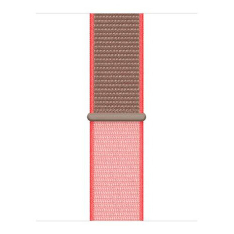 Strap-it Strap-it Bracelet nylon Samsung Galaxy Watch 6 Classic 43mm (Neon rose)