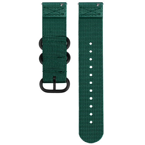 Strap-it Strap-it Bracelet nylon à boucle Samsung Galaxy Watch 6 Classic 43mm (vert foncé) Strap-it Strap-it Bracelet nylon à boucle Samsung Galaxy Watch 6 Classic 43mm (vert foncé)