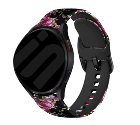 Strap-it Bracelet flouers rose Samsung Galaxy Watch 6 Classic 43mm