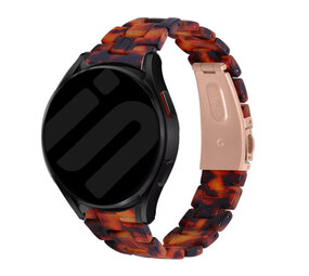 Strap-it Bracelet résine Samsung Galaxy Watch 6 Classic 43mm (lava) Strap-it Bracelet résine Samsung Galaxy Watch 6 Classic 43mm (lava)
