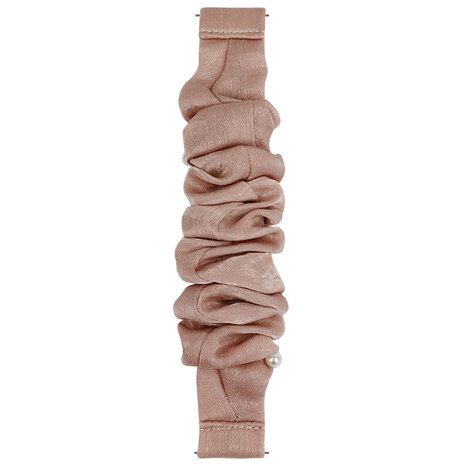 Strap-it Strap-it Bracelet chouchou Samsung Galaxy Watch 6 Classic 43mm (beige avec perles) Strap-it Strap-it Bracelet chouchou Samsung Galaxy Watch 6 Classic 43mm (beige avec perles)