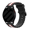 Strap-it Strap-it Bracelet édition spéciale Samsung Galaxy Watch 6 Classic 43mm (noir/blanc) Strap-it Strap-it Bracelet édition spéciale Samsung Galaxy Watch 6 Classic 43mm (noir/blanc)