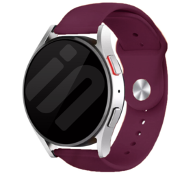 Strap-it Bracelet sport Samsung Galaxy Watch 6 Classic 43mm (bordeaux)