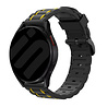 Strap-it Strap-it Bracelet silicone robuste Samsung Galaxy Watch 6 Classic 43mm (noir/jaune) Strap-it Strap-it Bracelet silicone robuste Samsung Galaxy Watch 6 Classic 43mm (noir/jaune)
