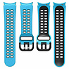 Strap-it Strap-it Bracelet sport carré Samsung Galaxy Watch 6 Classic 43mm (bleu clair/noir) Strap-it Strap-it Bracelet sport carré Samsung Galaxy Watch 6 Classic 43mm (bleu clair/noir)