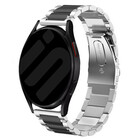 Strap-it Strap-it Bracelet acier Samsung Galaxy Watch 6 Classic 43mm (argent/noir)