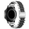 Strap-it Strap-it Bracelet acier Samsung Galaxy Watch 6 Classic 43mm (argent/noir) Strap-it Strap-it Bracelet acier Samsung Galaxy Watch 6 Classic 43mm (argent/noir)