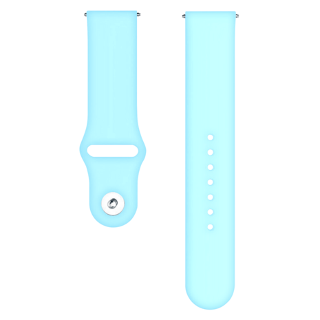 Strap-it Strap-it Bracelet brillent dans le noir Samsung Galaxy Watch 6 Classic 47mm (bleu)