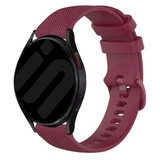 Strap-it Bracelet silicone de luxe Samsung Galaxy Watch 6 Classic 47mm (rouge foncé)