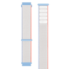 Strap-it Strap-it Bracelet nylon Samsung Galaxy Watch 6 Classic 47mm (lait blanc) Strap-it Strap-it Bracelet nylon Samsung Galaxy Watch 6 Classic 47mm (lait blanc)