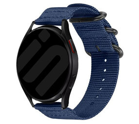 Strap-it Bracelet nylon à boucle Samsung Galaxy Watch 6 Classic 47mm (bleu)