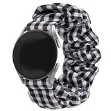 Strap-it Bracelet chouchou Samsung Galaxy Watch 6 Classic 47mm (à carreaux)