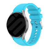 Strap-it Bracelet silicone connexion parfait Samsung Galaxy Watch 6 Classic 47mm (bleu clair)