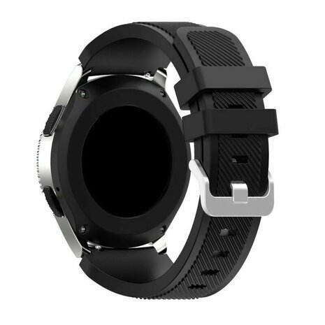 Strap-it Strap-it Bracelet silicone Samsung Galaxy Watch 6 Classic 47mm (noir)