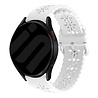 Strap-it Strap-it Bracelet silicone à motifs Samsung Galaxy Watch 6 Classic 47mm (blanc)