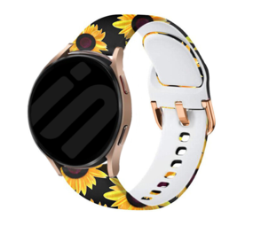 Strap-it Bracelet Sunny Flower Samsung Galaxy Watch 6 - 44mm Strap-it Bracelet Sunny Flower Samsung Galaxy Watch 6 - 44mm