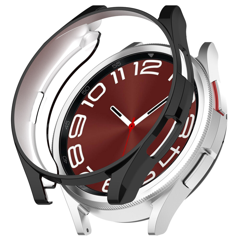 Strap-it Strap-it Coque de protection TPU Samsung Galaxy Watch 6 Classic 43mm (noir) Strap-it Strap-it Coque de protection TPU Samsung Galaxy Watch 6 Classic 43mm (noir)