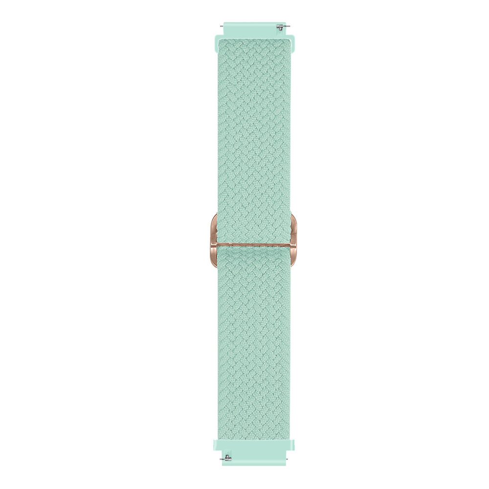Strap-it Strap-it Bracelet nylon tissé Samsung Galaxy Watch 6 Classic 47mm (turquoise)