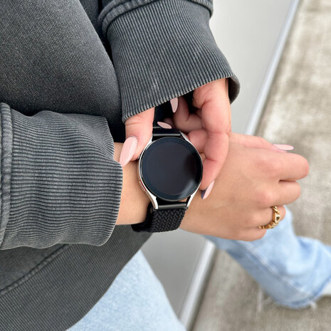 Strap-it Strap-it Bracelet tissé réglable Polar Ignite (noir)