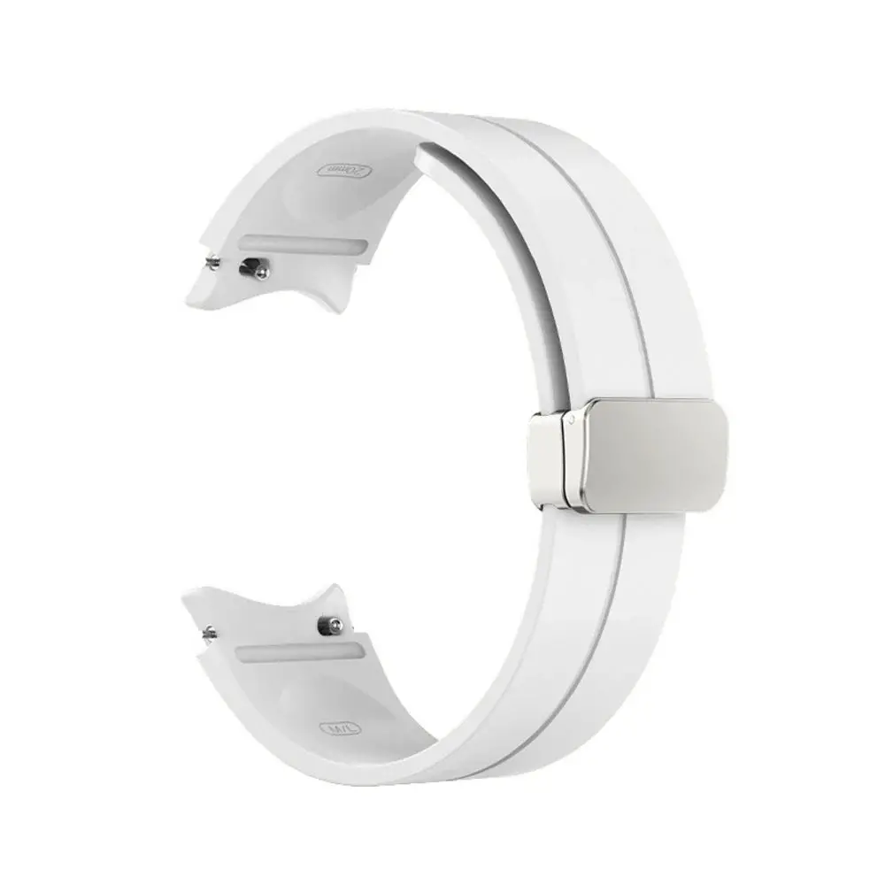 Strap-it Strap-it Bracelet sport magnétique Samsung Galaxy Watch 6 - 44mm (blanc)