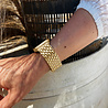 Strap-it Strap-it Bracelet acier dragon Apple Watch 8 (or) Strap-it Strap-it Bracelet acier dragon Apple Watch 8 (or)