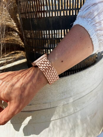 Bracelet en métal de couleur étoile compatible avec le bracelet
